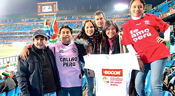 Peruanos en Sudafrica