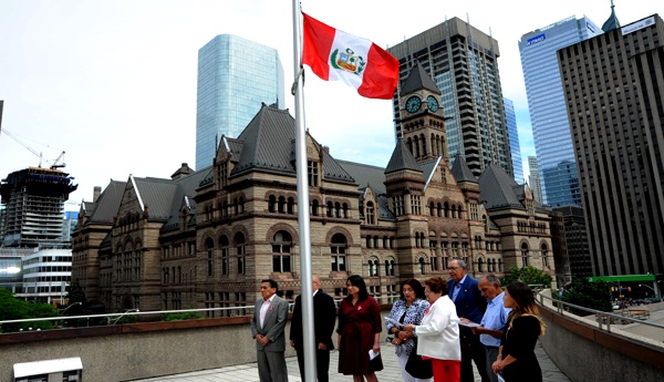Peruanos en Toronto