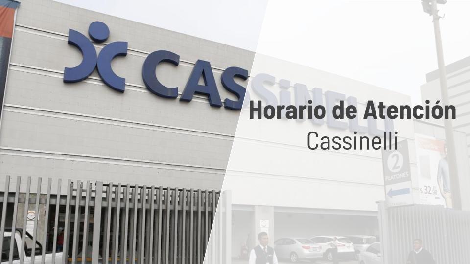 horario de atención cassinelli